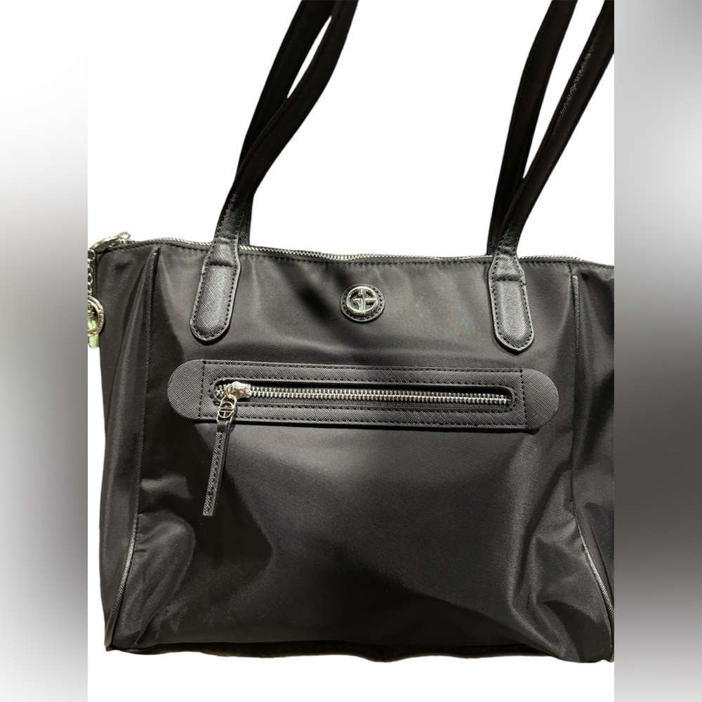 Gianibernini Black Nylon Bag ; EUC